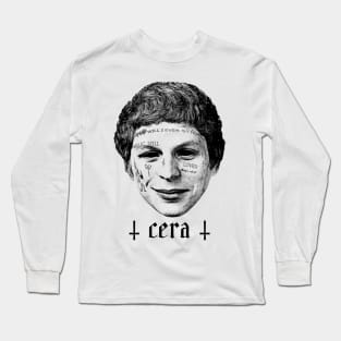 Michael Cera Punksthetic Design Long Sleeve T-Shirt